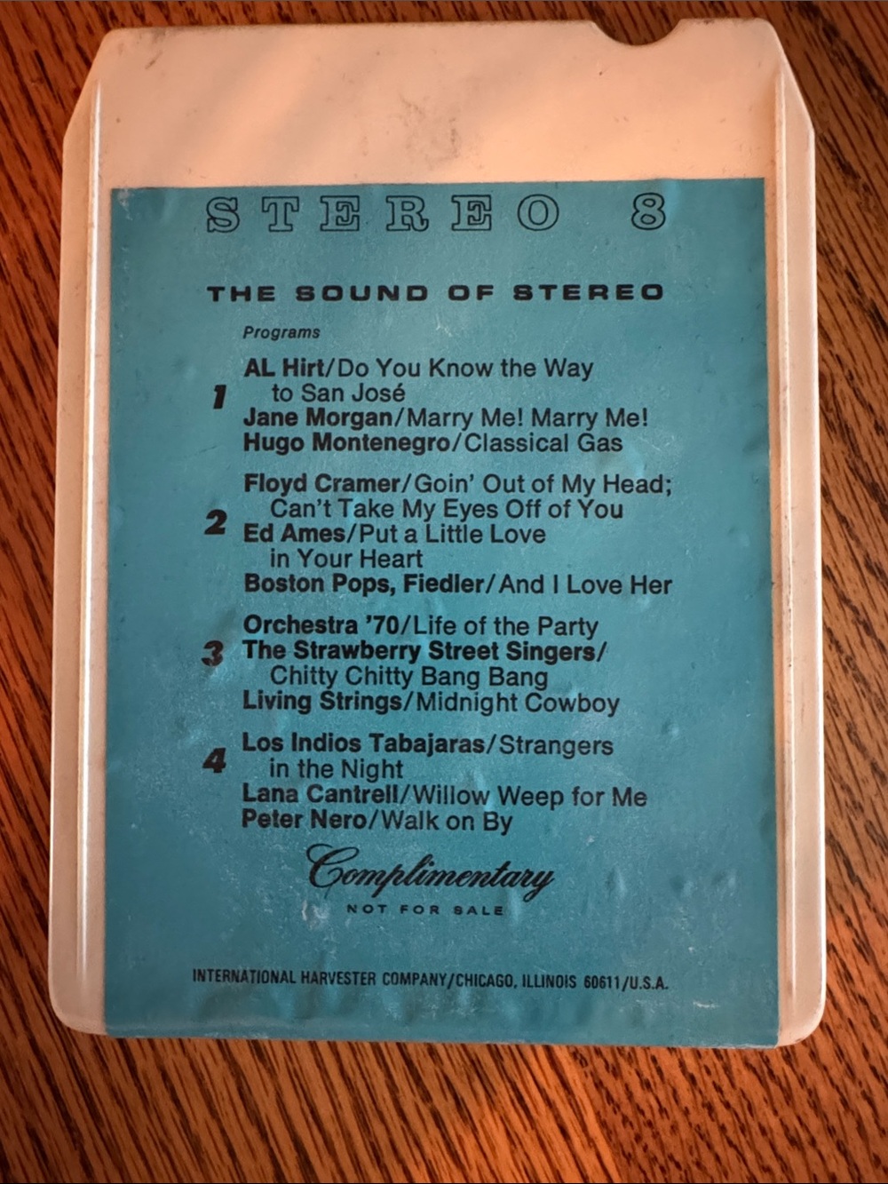 Stereo 8 Vintage 8 track